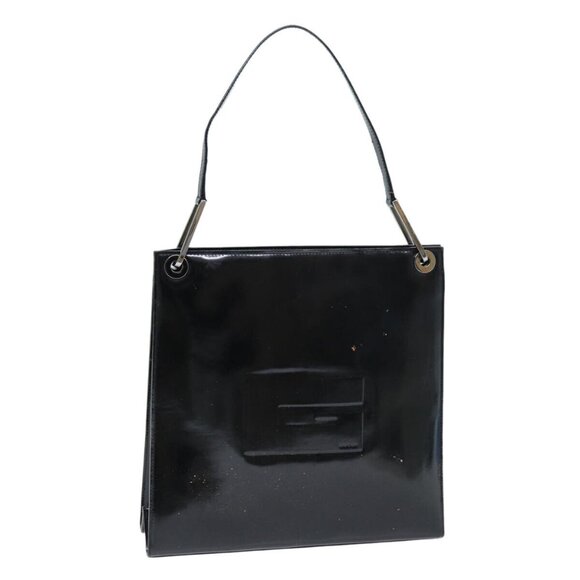 GUCCI Shoulder Bag Patent leather Black - Picture 5 of 16